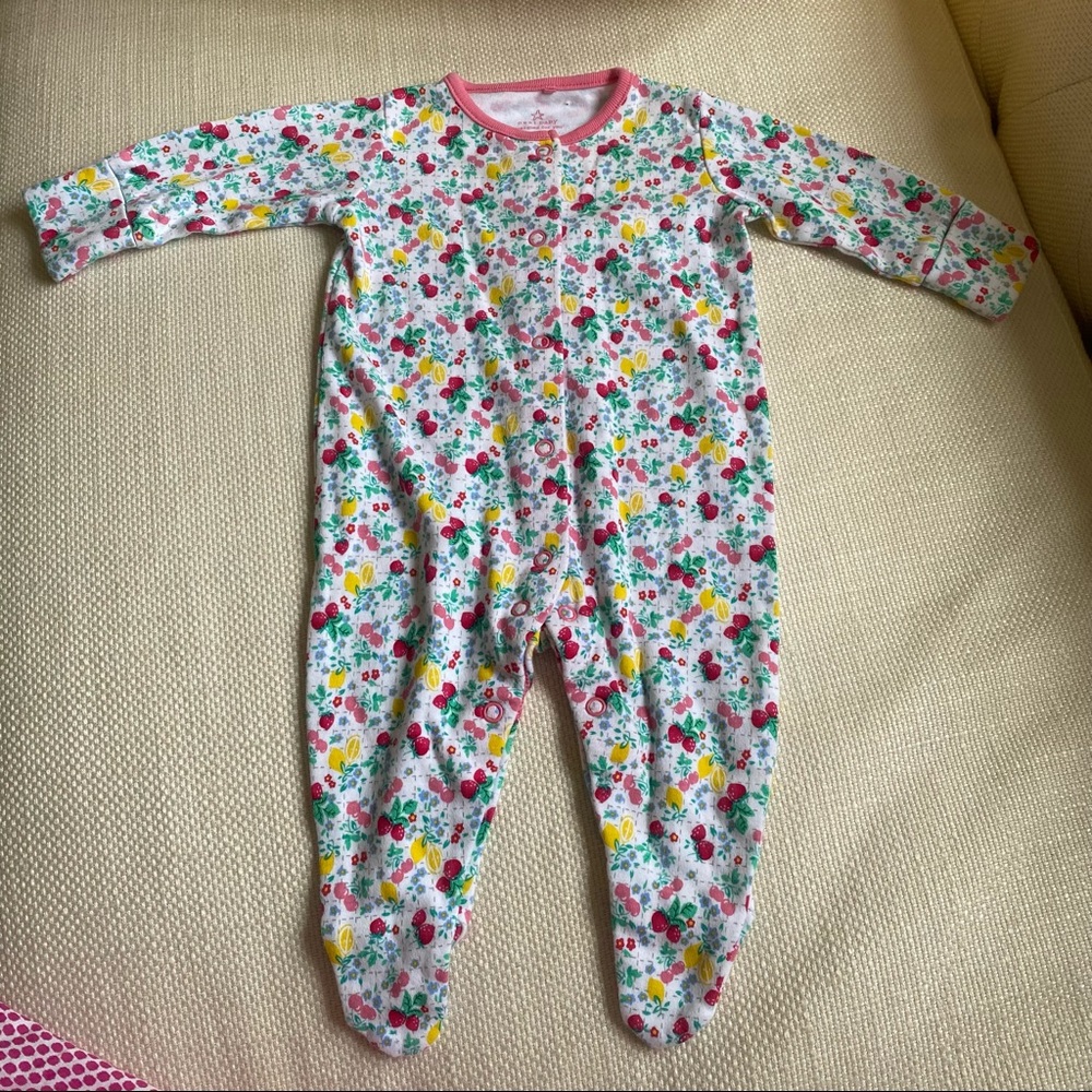 Next Baby Fruit & Floral Romper